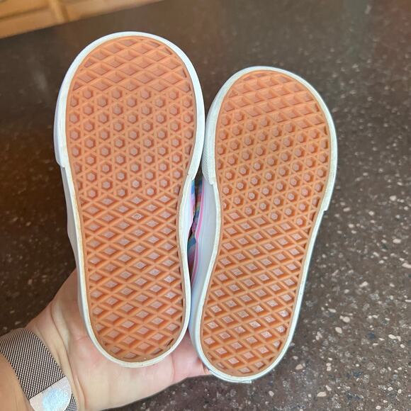 Vans Toddler Sneakers Wavy Rainbow Toddler Size 7 - Picture 4 of 8